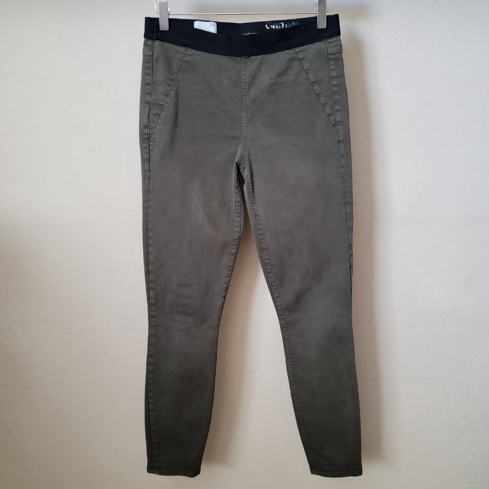 GAP 1969 Resolution Pull On Green Legging - Picture 2 of 14